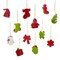 Petite Treasures Miniature Peppermint Ornaments, 12-Piece Box Set